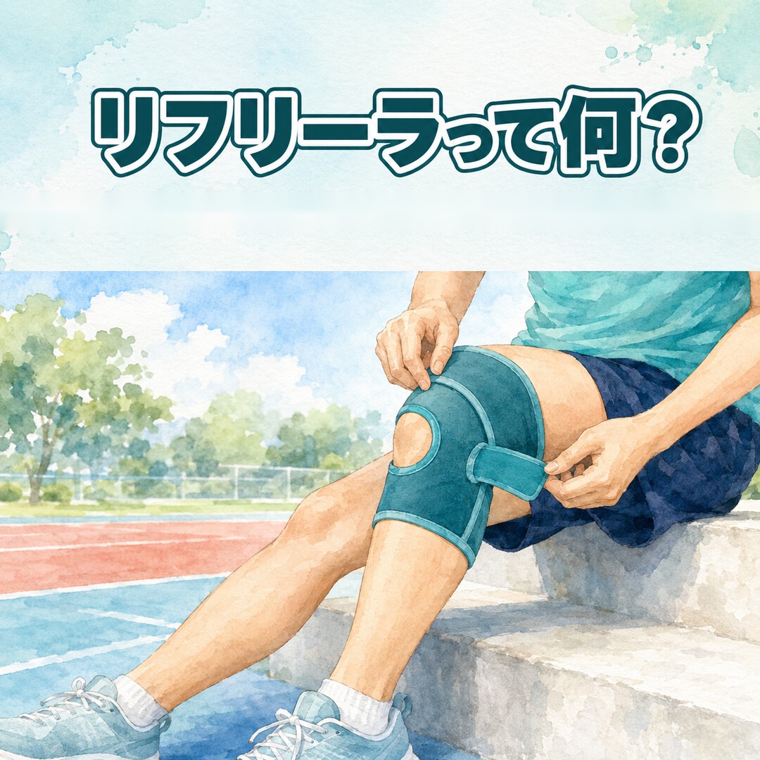 【ひざサポーター】リフリーラとは？特徴・選び方・おすすめの人を解説