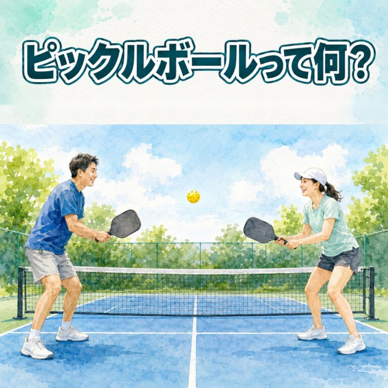 ピックルボールのルールを簡単に｜初心者が最初に覚える基本と始め方