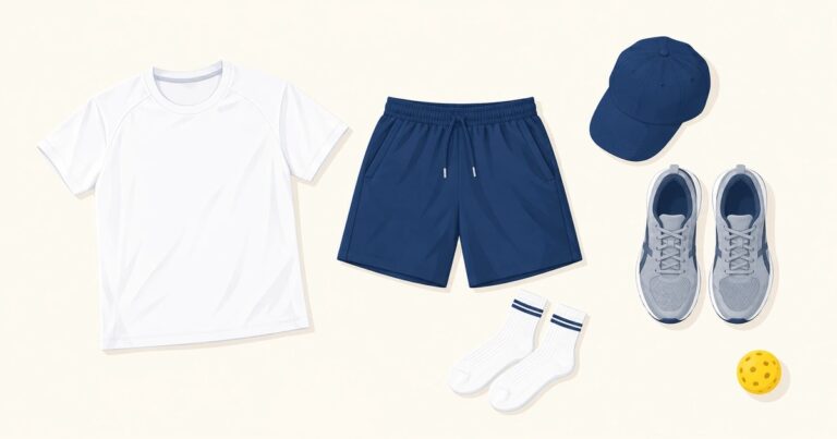 ピックルボール初心者の服装は？優先順位とおすすめウェア5選